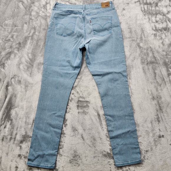 Levi's Jeans Womens W31 L32 Blue High Rise Skinny Ankle Stretch Denim Casual - Picture 4 of 16